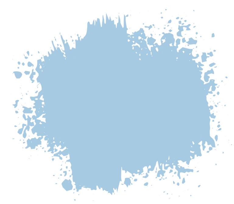 Light blue color background splatter