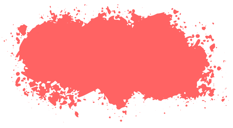 Red abstract shape background splatter